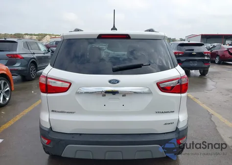 2019 Ford Ecosport Titanium z USA, uszkodzony, nr VIN MAJ6S3KL5KC279675